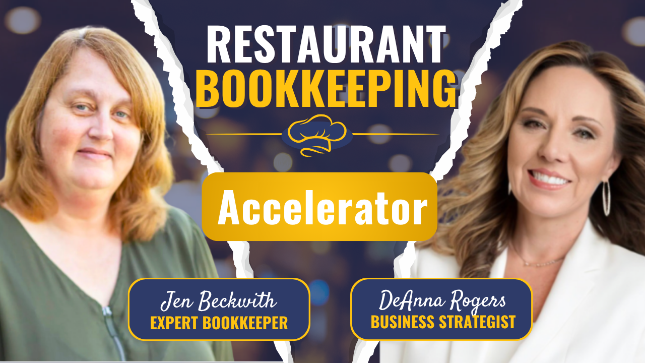 Restaurant Bookkeeping Accelerator with instructors Jen Beckwith and DeAnna Rogers